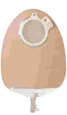 SACCA PER UROSTOMIA CON MULTICHAMBER TRASPARENTE SISTEMA A 2 PEZZI SENSURA CLICK 40 MM MIDI 430 ML 30 PEZZI
