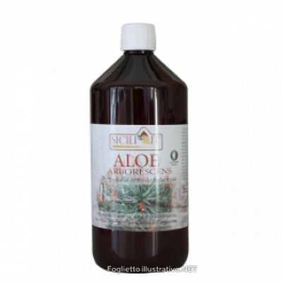 RAIHUEN ALOE ARBORESCENS PURO SUCCO BIOSCELTA 1000 ML