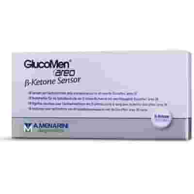 STRISCE MISURAZIONE CHETONEMIA GLUCOMEN AREO B-KETONE SENSOR 10 PEZZI