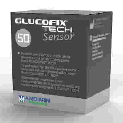 STRISCE MISURAZIONE GLICEMIA GLUCOFIX TECH SENSOR 50 PEZZI
