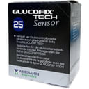 STRISCE MISURAZIONE GLICEMIA GLUCOFIX TECH SENSOR 25 PEZZI