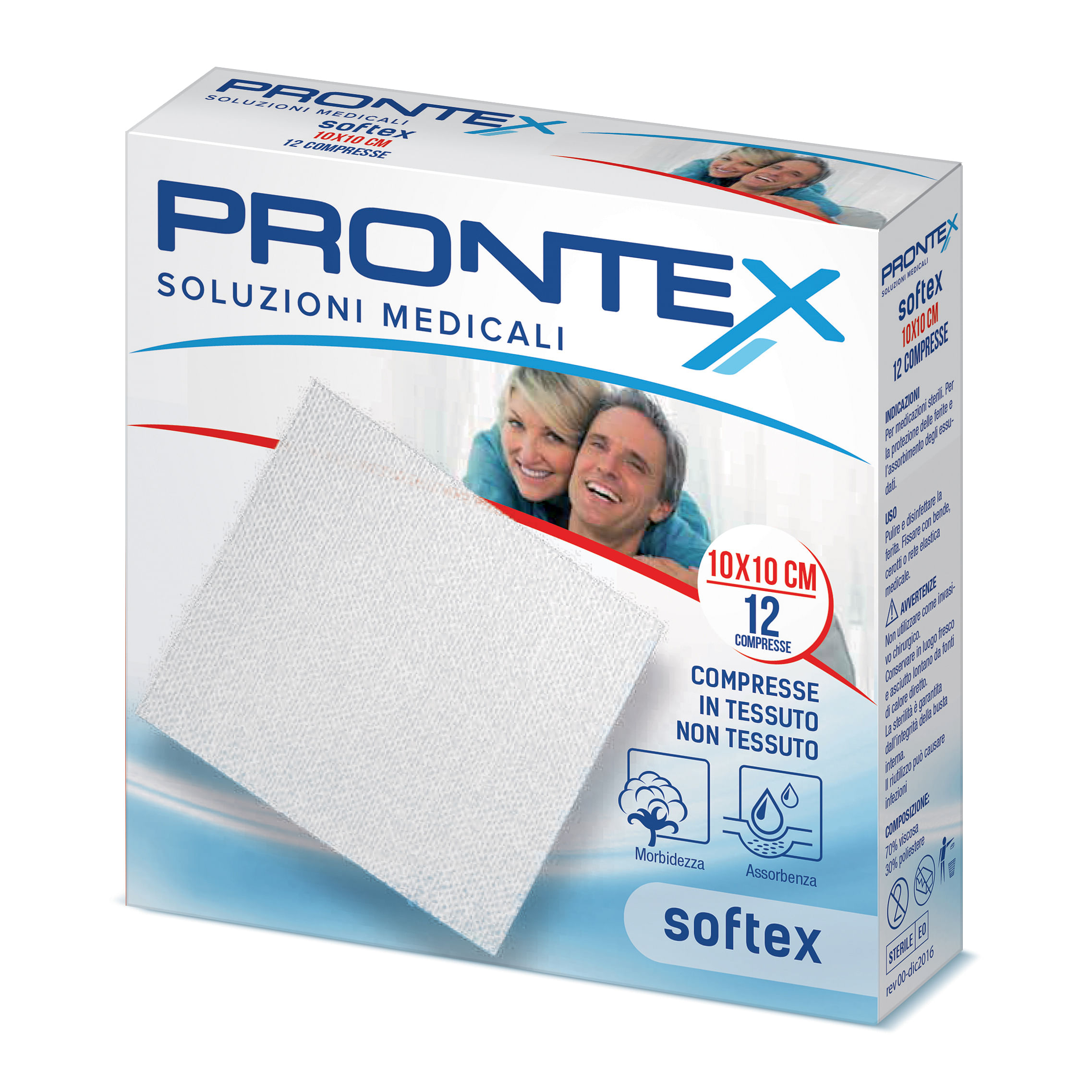 Prontex Softex 10 X10 Cm 12 Pezzi