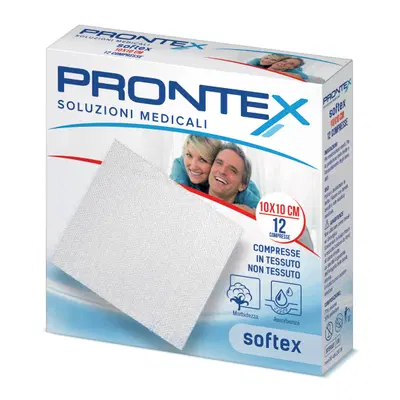 PRONTEX SOFTEX 10X10 CM 12 PEZZI PRONTEX SOFTEX 10X10 CM 12 PEZZI