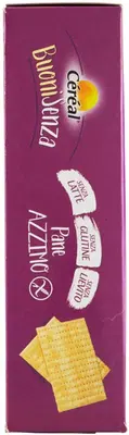 CEREAL BUONI SENZA PANE AZZIMO 180 G CEREAL BUONI SENZA PANE AZZIMO 180 G