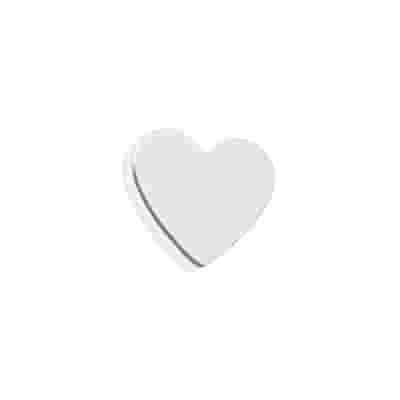 ORECCHINO ACCIAIO CUORE R 4