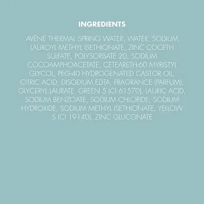 EAU THERMALE AVENE CLEANANCE GEL DETERGENTE 400 ML EAU THERMALE AVENE CLEANANCE GEL DETERGENTE 400 ML