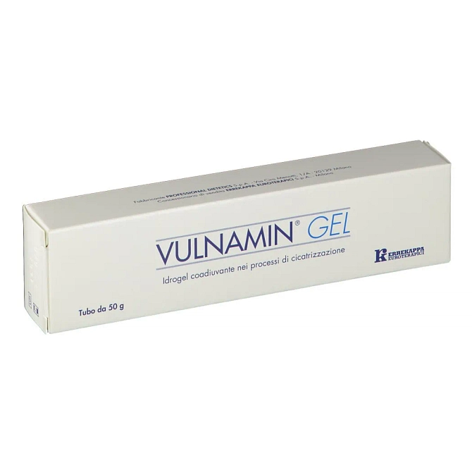Vulnamin Medicazione Interattiva In Gel A Base Di Aminoacidicostitutivi Del Collagene E Sodio Jaluronato Tubo 50 G