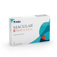 Integratore Macular B Forte per gli occhi, 20 compresse