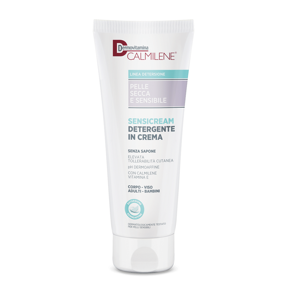 DERMOVITAMINA CALMILENE SENSICREAM DETERGENTE IN CREMA SENZA SAPONE PER PELLE SECCA E SENSIBILE 250 ML