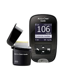 Kit Glucometro Accu Chek Guide Mg/Dl + Pungidito Fastclix