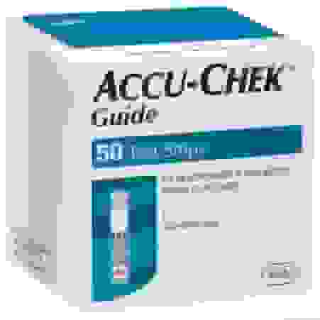 STRISCE MISURAZIONE GLICEMIA ACCU-CHEK GUIDE 50 PEZZI CONFEZIONE RETAIL