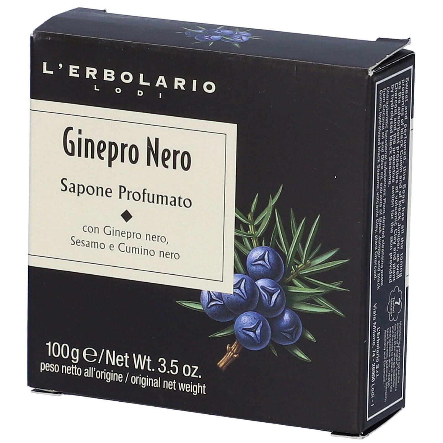 Ginepro Nero Sapone Profumato 100 G