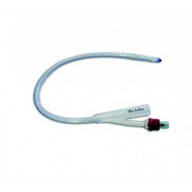 CATETERE FOLEY IN SILICONE SECURDRAIN VIA' PER ADULTI 2 VIE PALLONCINO 5-10 ML DIAMETRO CH16 LUNGHEZZA 41 CM CON LINEA RADIOPACA E SCANALATURE LONGITUDINALI 1 PEZZO
