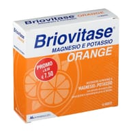 Integratore Briovitase Orange magnesio e potassio, 14 bustine