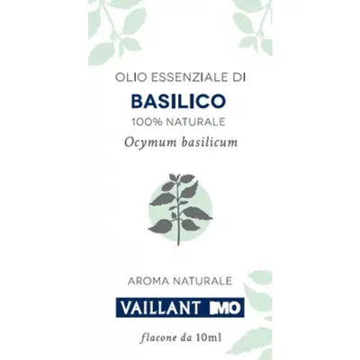 OLIO ESSENZIALE VAILLANT BASILICO 10 ML OLIO ESSENZIALE VAILLANT BASILICO 10 ML