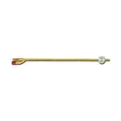 CATETERE FOLEY PEDIATRICO IN LATTICE SILICONATO SECURDRAIN 2 VIE PUNTA NELATON CHIUSA PALLONCINO 2 ML DIAMETRO CH10 LUNGHEZZA 32 CM 1 PEZZO