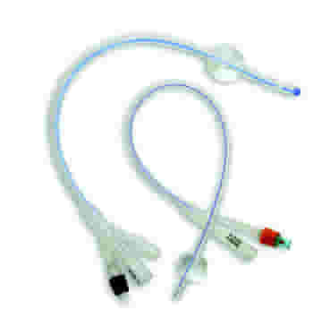 Catetere Foley in Silicone 2 Vie CH12, punta Nelaton sterile