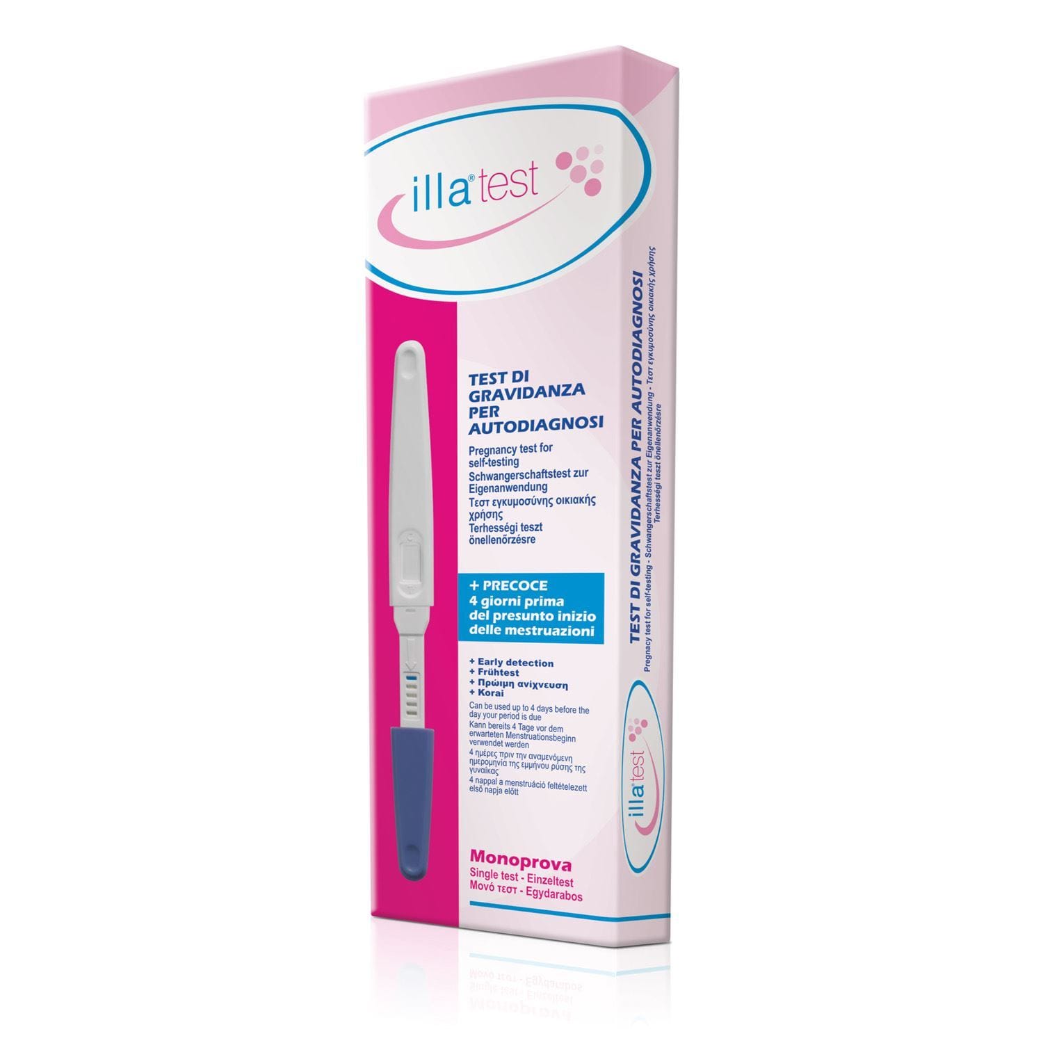 Test di gravidanza Illa Monoprova Mini, 1 stick autodiagnosi