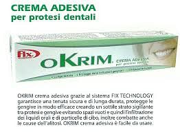 Okrim Crema Adesiva 40 G