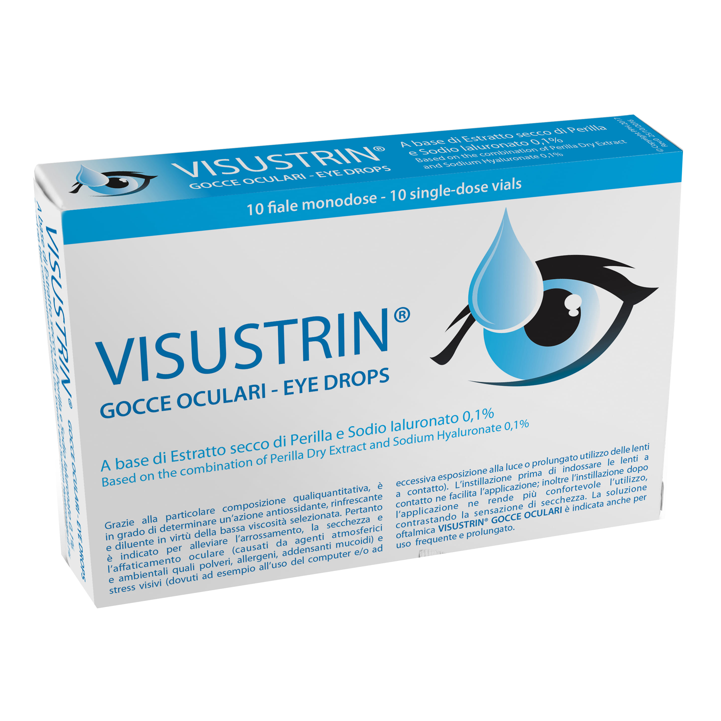 VISUSTRIN GOCCE OCULARI 10 MONODOSE 0,5 ML