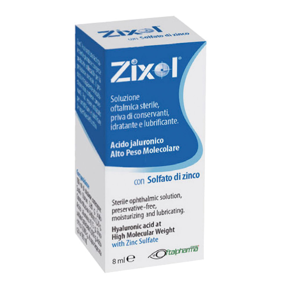 Soluzione Oftalmica Zixol Pluridose 8 Ml