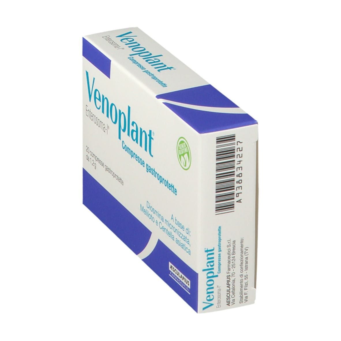 VENOPLANT 20 COMPRESSE