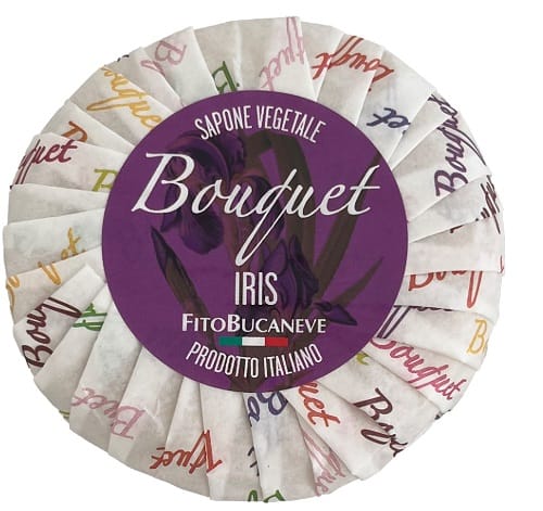 Sapone vegetale Bouquet all'iris solido, 100g