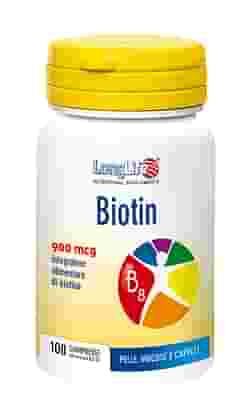 LONGLIFE BIOTIN 900 MCG 100 COMPRESSE