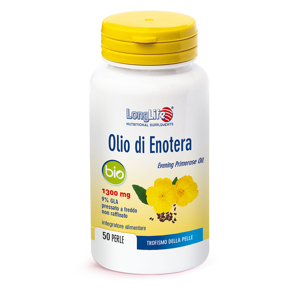 Longlife Olio Enotera Bio 1300 Mg 50 Perle