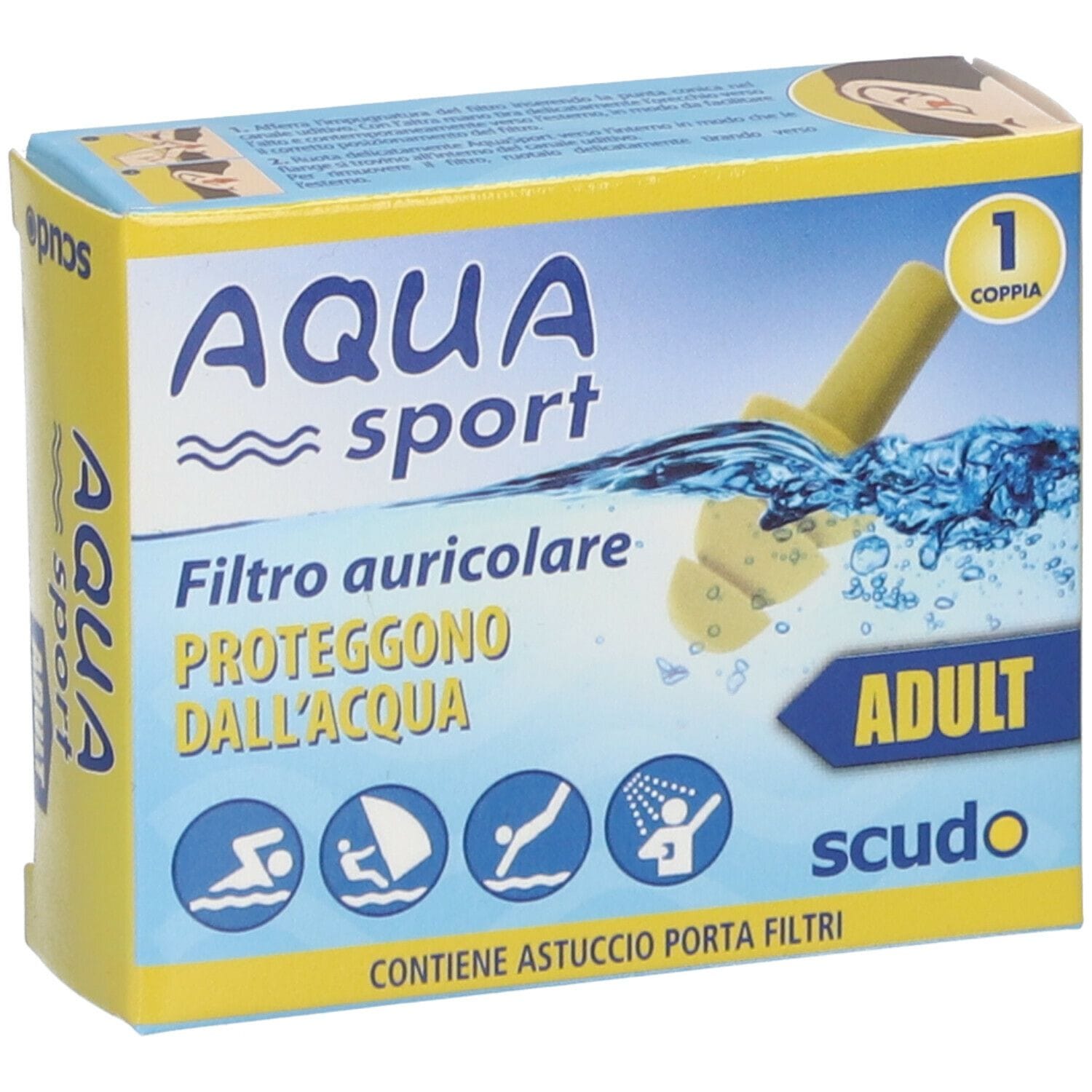SCUDO AQUA SPORT ADULTI L 1 PAIO