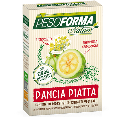 PESOFORMA NATURE PANCIA PIATTA 30 COMPRESSE