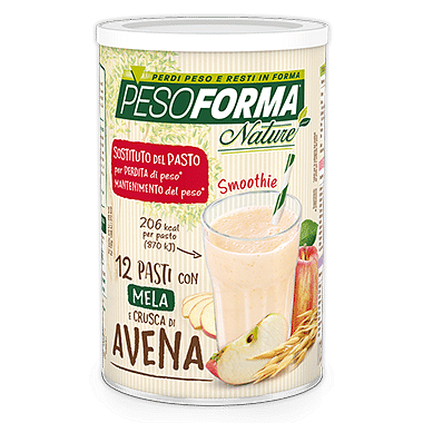 PESOFORMA NATURE SMOOTHIE MELA E CRUSCA AVENA 12 PASTI 420 G