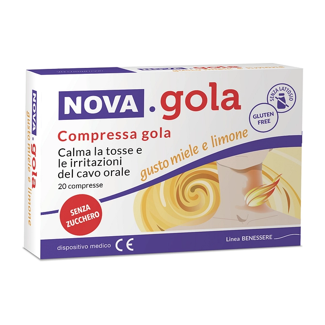 Nova Gola Limone/Miele 20 Compresse