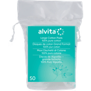 ALVITA MAXI DISCHETTI DI COTONE 100% PURO COTONE 50 PEZZI