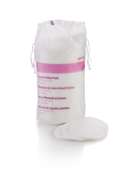 ALVITA BABY MAXI DISCHETTI DI COTONE PER BAMBINI 100% PURO COTONE 80 PEZZI