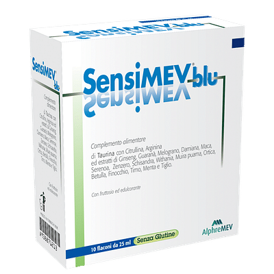 SENSIMEV BLU SCIROPPO 10 FLACONCINI 25 ML