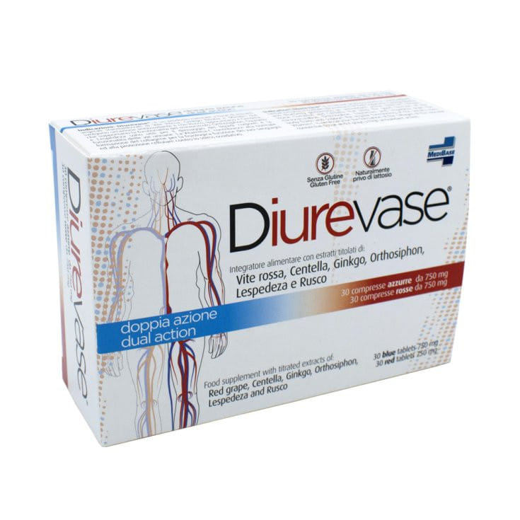 DIUREVASE 60 COMPRESSE 750 MG
