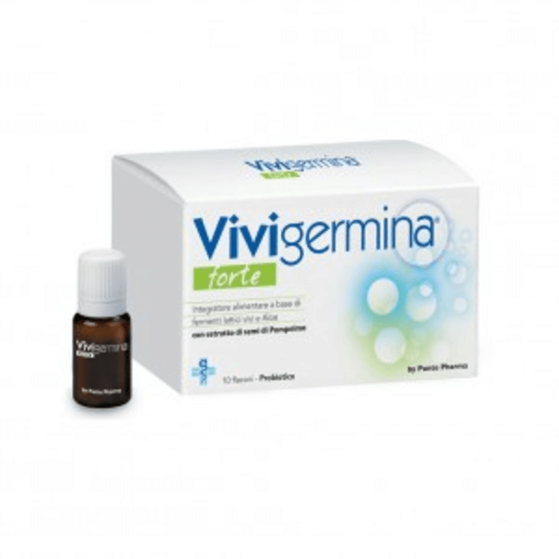 Integratore Vivigermina Forte con fermenti lattici, 10 flaconcini