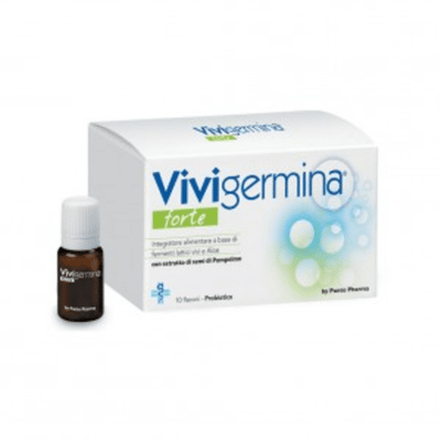 Integratore Vivigermina Forte con fermenti lattici, 10 flaconcini