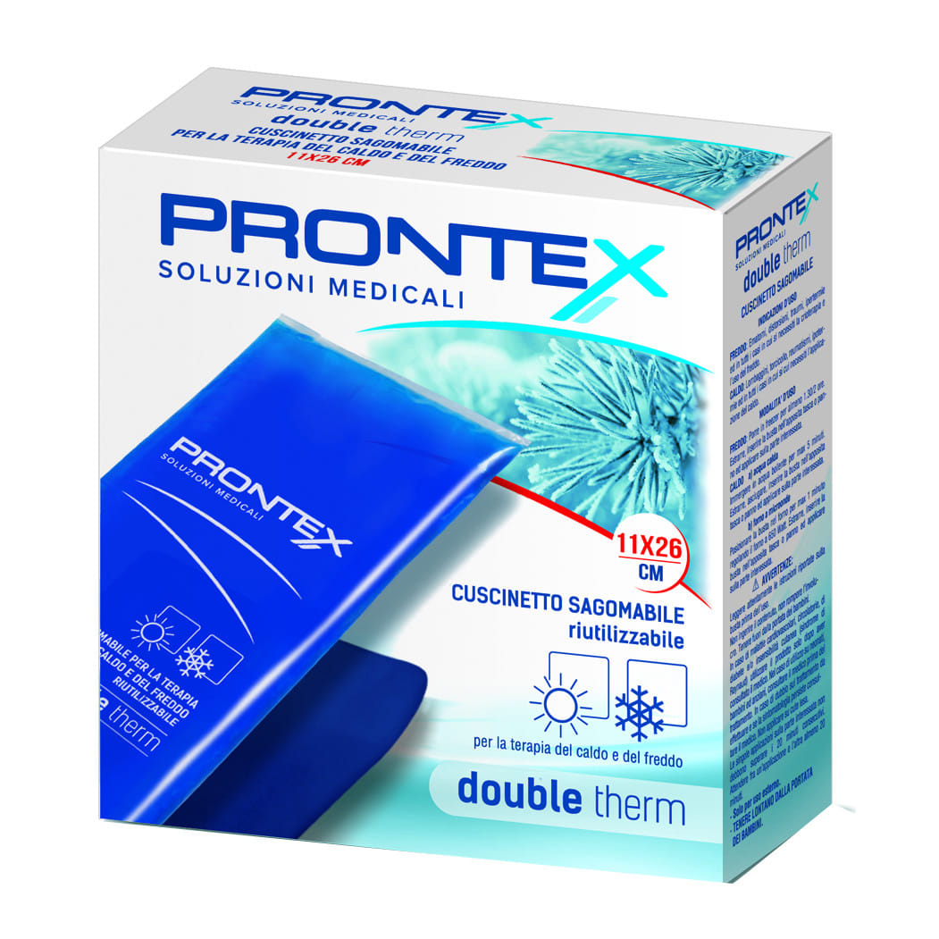 Cuscinetto in Gel Prontex Double Therm Riutilizzabile 11x11cm