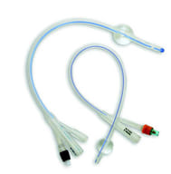 Catetere Foley in Silicone 2 Vie CH20, punta Nelaton sterile