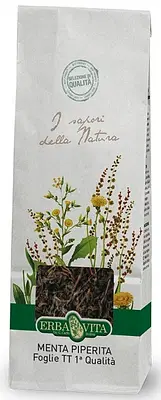 MENTA PIPERITA TAGLIO TISANA PRIMA QUALITA' FOGLIE 100 G MENTA PIPERITA TAGLIO TISANA PRIMA QUALITA' FOGLIE 100 G