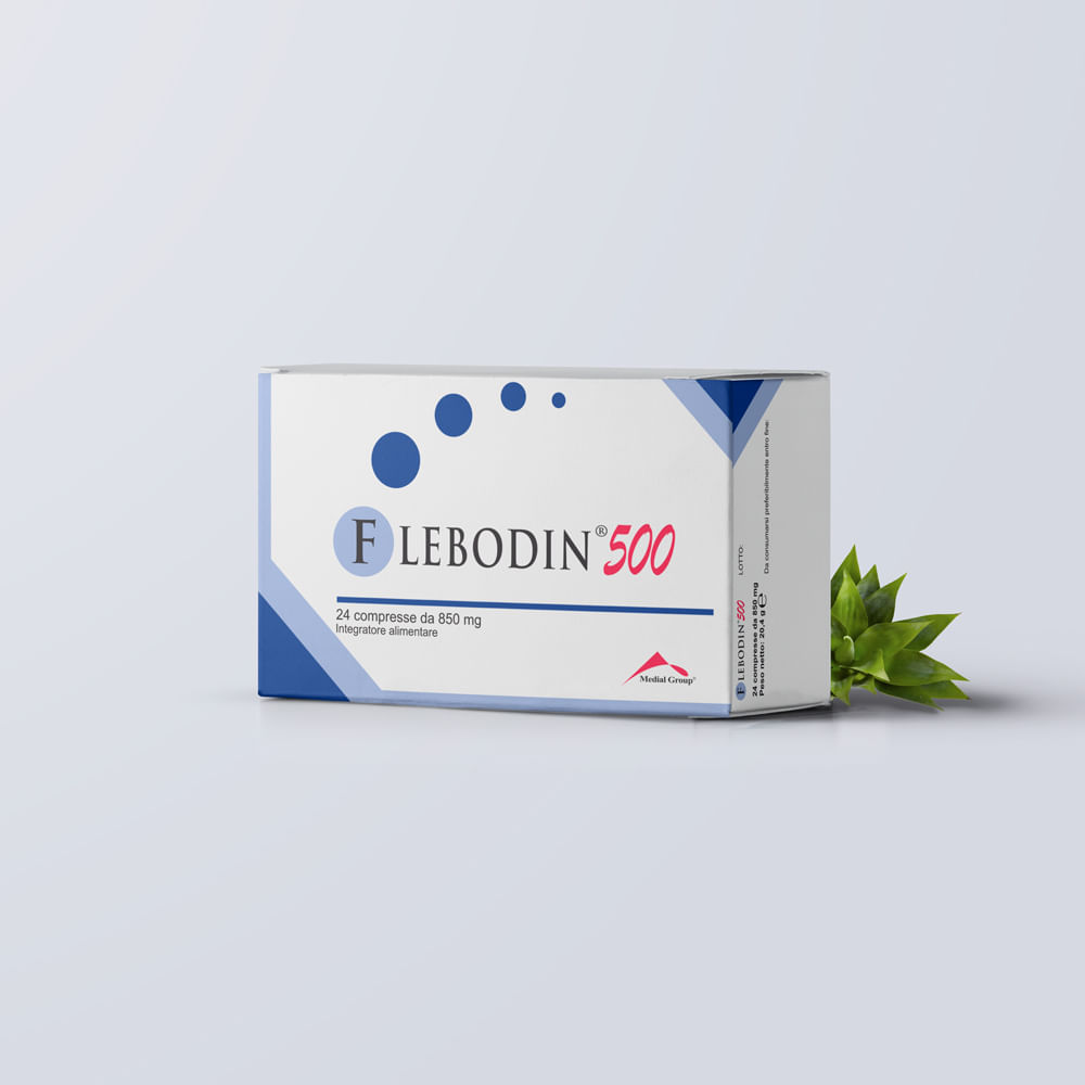 FLEBODIN 500 24 COMPRESSE DA 850 MG