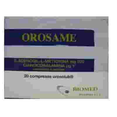 Integratore Orosame con SAMe e vitamina B12, 20 compresse