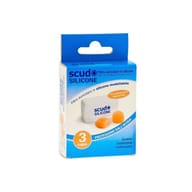 Tappi auricolari Earplug Scudo in silicone, 3 coppie