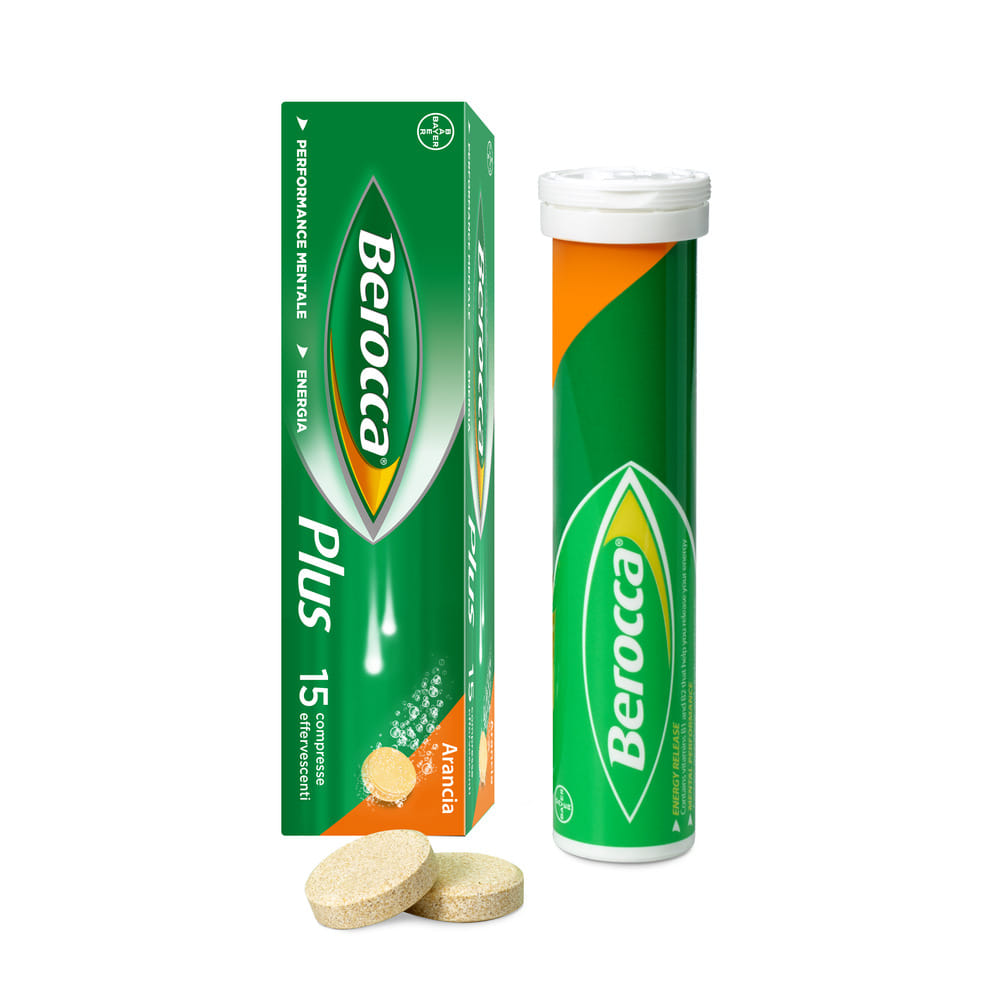 BEROCCA PLUS 15 COMPRESSE EFFERVESCENTE