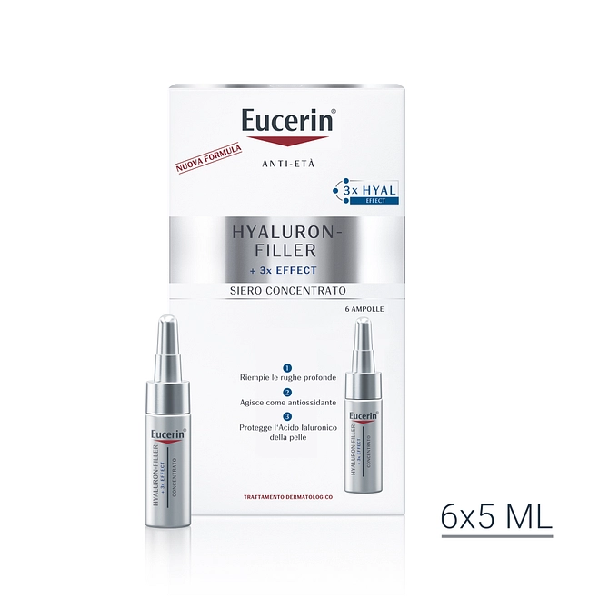 Eucerin Hyaluron Fillerer Concentrato 6 Fiale 5 Ml