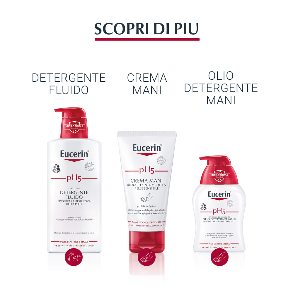Crema Eucerin pH5 Skin Protection idratante viso, 75ml