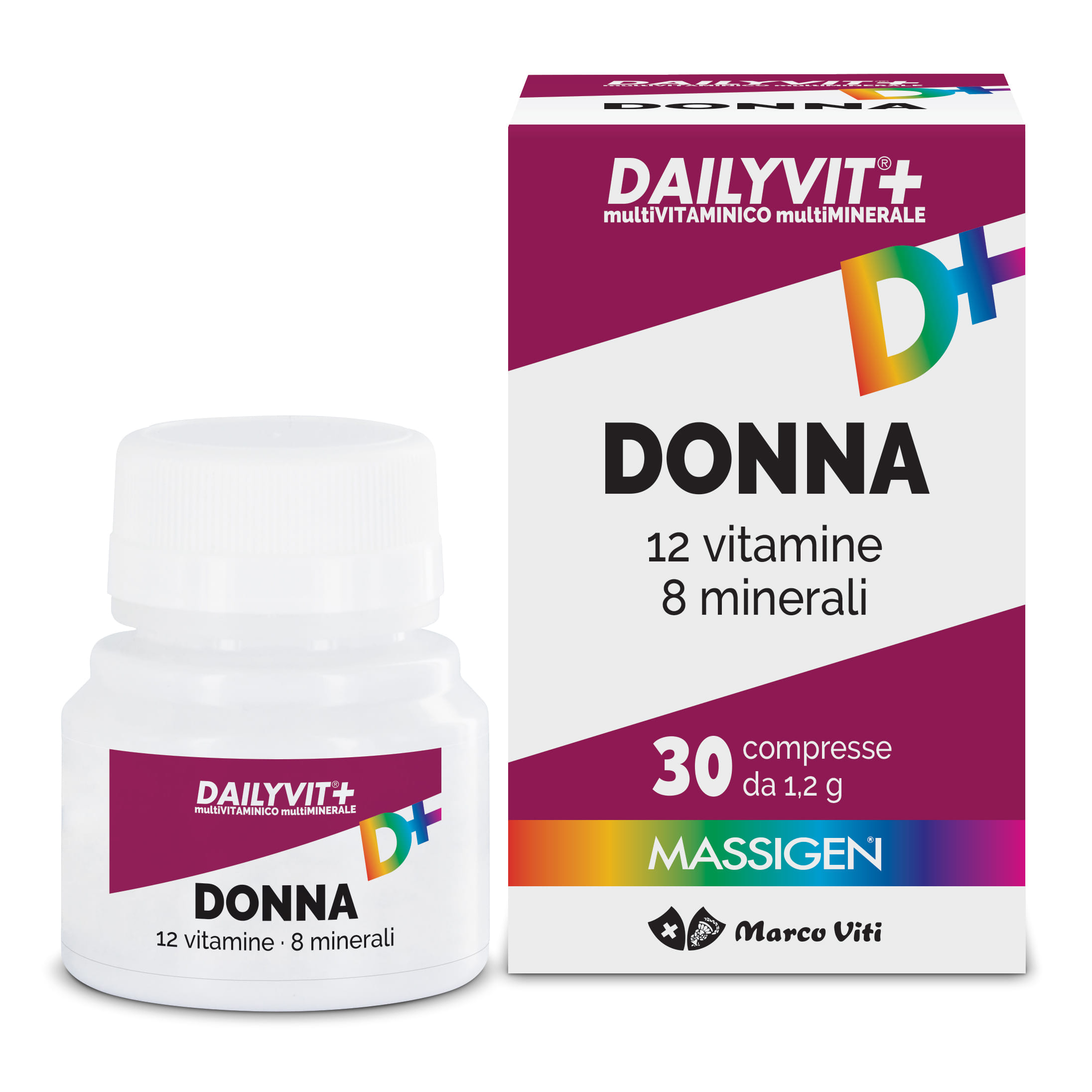 MASSIGEN DONNA MULTIVITAMINICO E MULTIMINERALE 30 COMPRESSE RIVESTITE