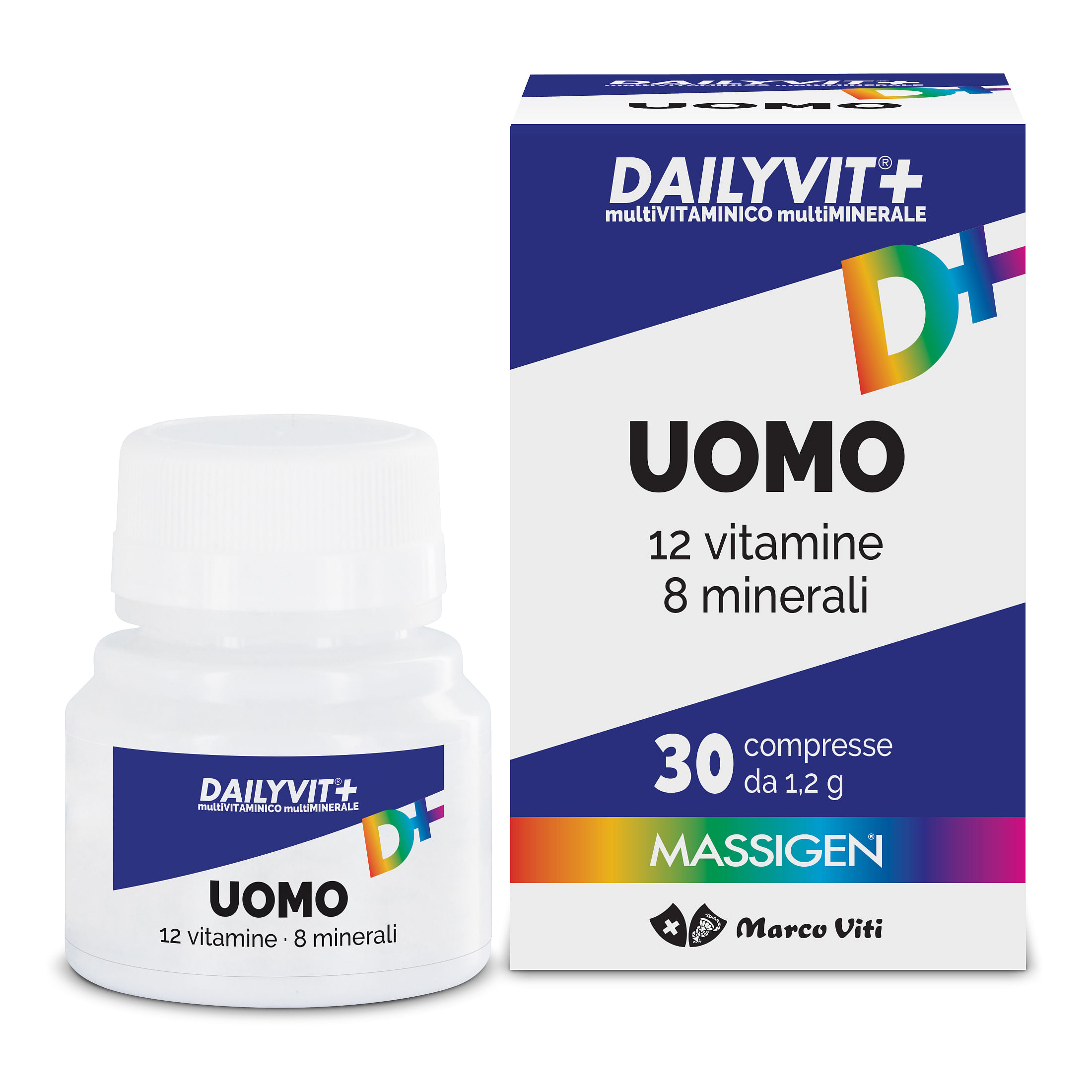 Dailyvit+ Uomo Multivitaminico E Multiminerale 30 Compresse Rivestite